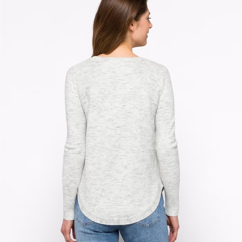 EUC! RD Style's McKinley Ribbed Detail Sweater Women's Gray L/S Top Size Large - Picture 3 of 10